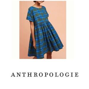 Anthropologie Oversized pleated tunic